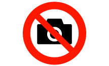撮影禁止　カメラ